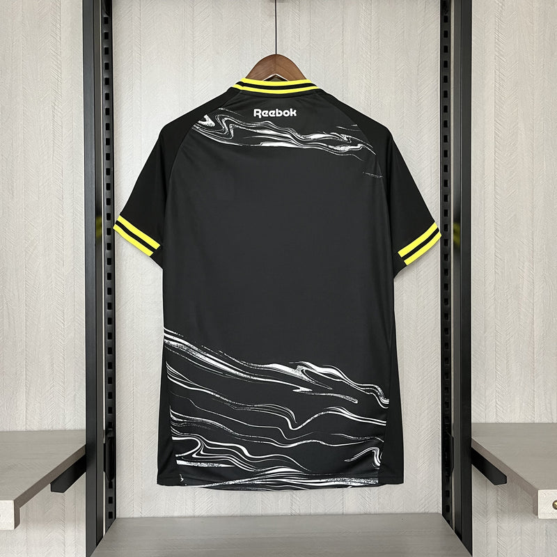 CAMISA DO BOTAFOGO 24/25 PRETO E AMARELO - TORCEDOR