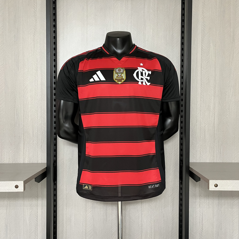 Camisa Flamengo 2025/26 Jogador + Patch Campeão Copa do Brasil