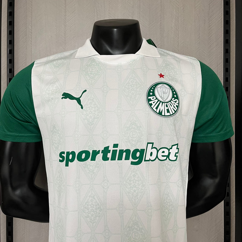Camisa do Palmeiras Branca 25/26 - Versão Jogador