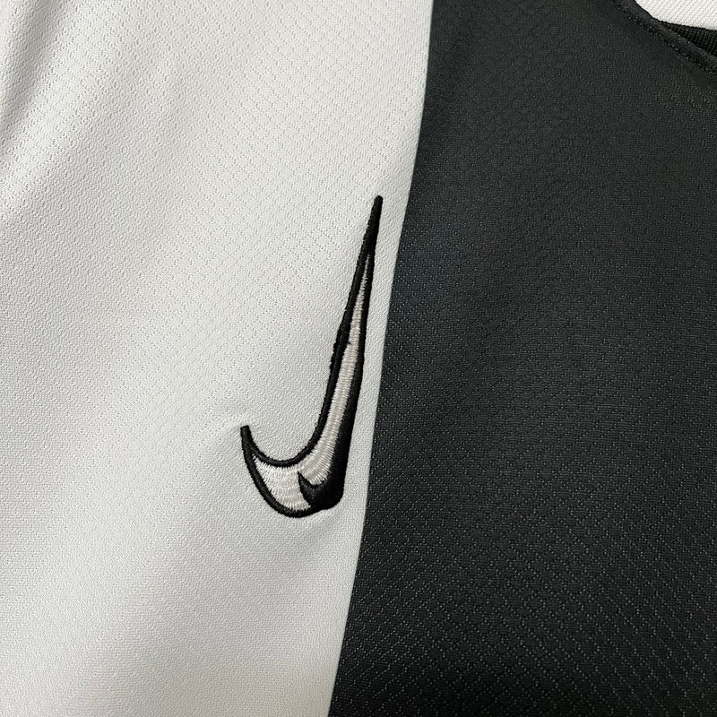 Camisa Corinthians 2024/25 - Torcedor Branca e Preto