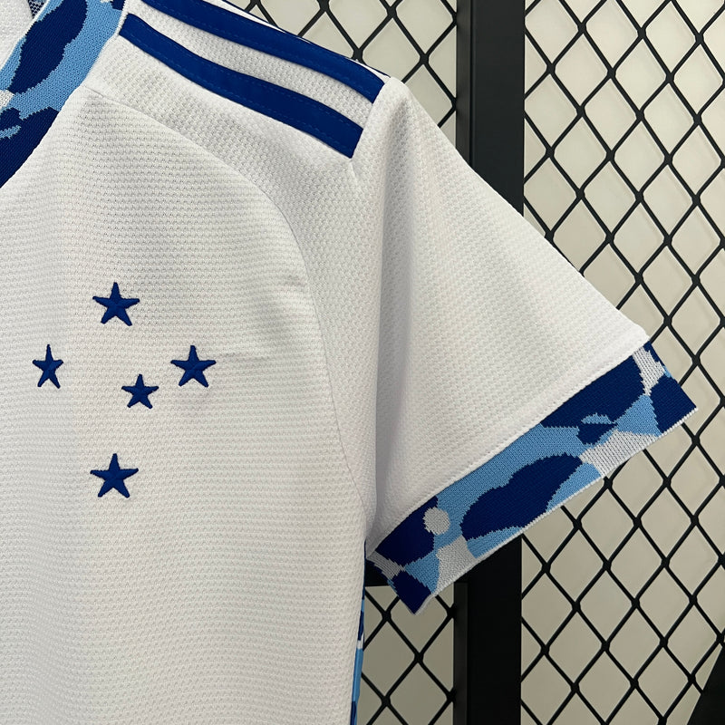 Camisa Cruzeiro 24/25 Feminina - Branca