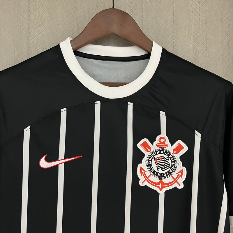 Camisa Corinthians 2024/25 - Torcedor Preto