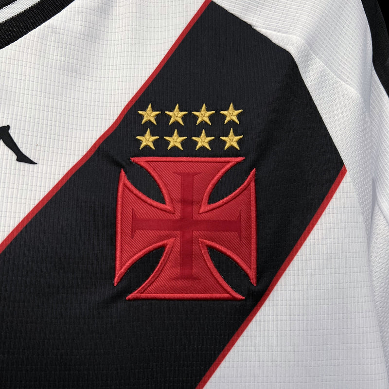 CAMISA  DO VASCO 24/25 - BRANCO E PRETO