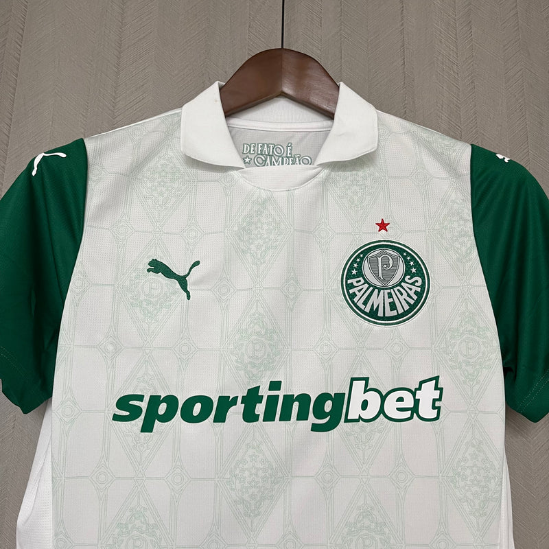 Camisa Palmeiras 2025/26 POLO Feminina - Branca