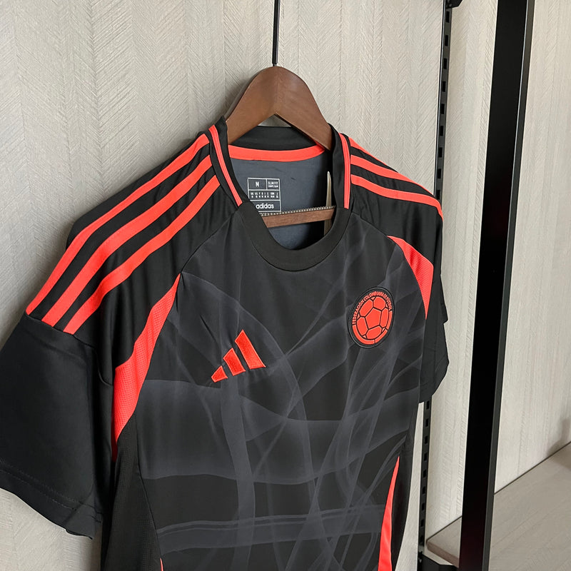 CAMISA DA COLOMBIA 2024 PRETA