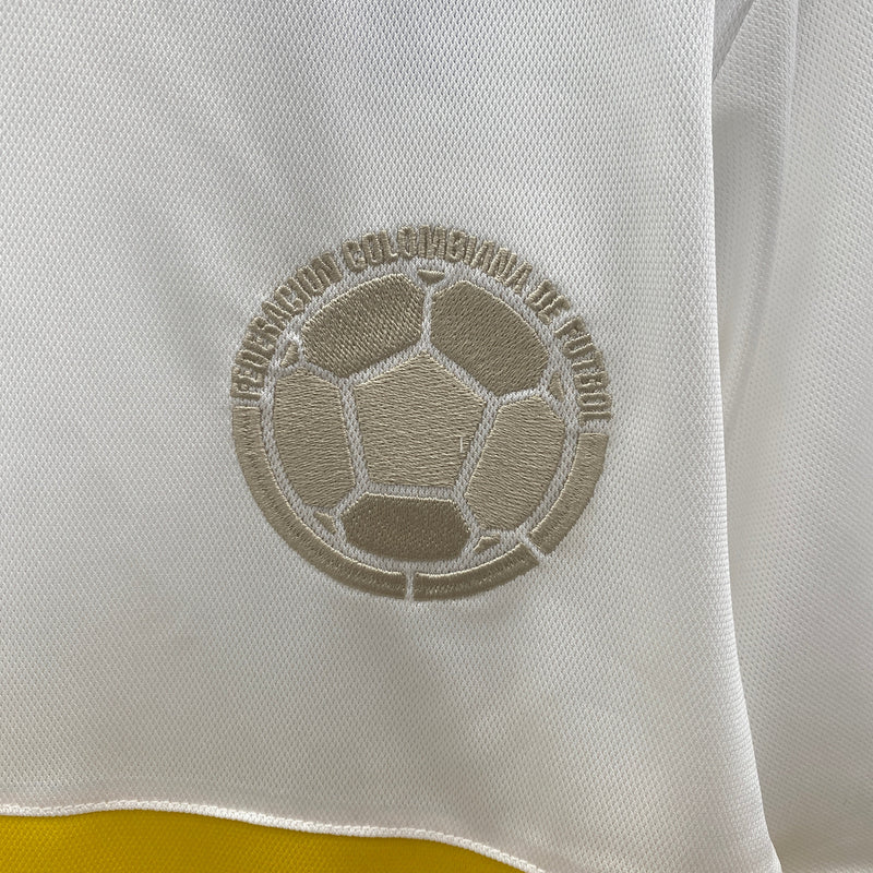 Camisa Seleção Colombiana Edição Comemorativa Centenário - Branca, Amarela