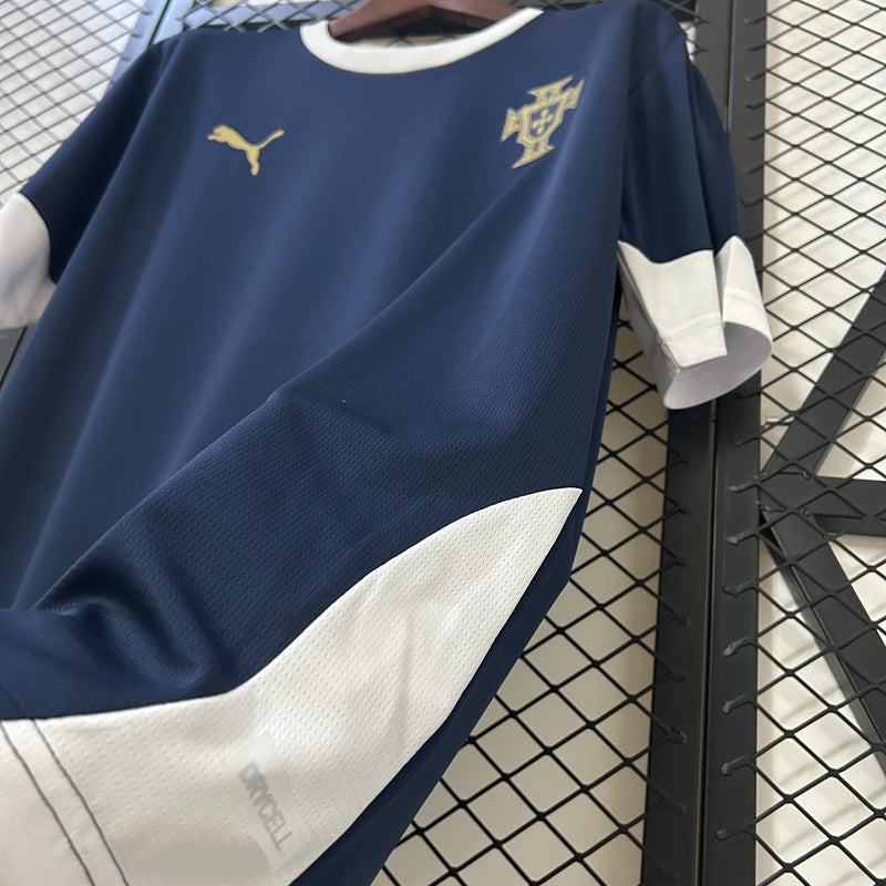 Camisa Portugal 2025 Azul - Treino