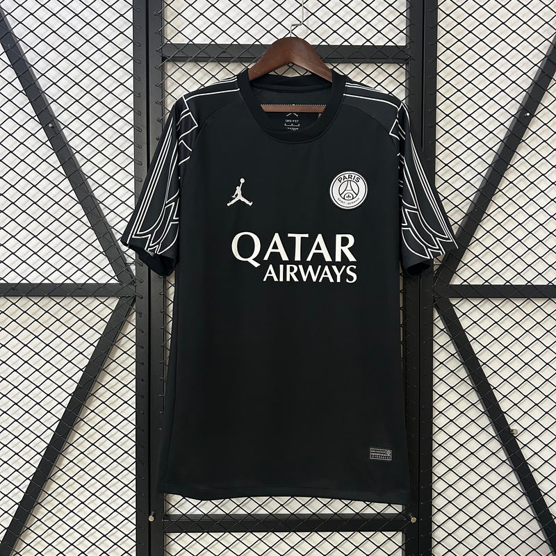 Camisa Psg 24/25 Torcedor - Preta