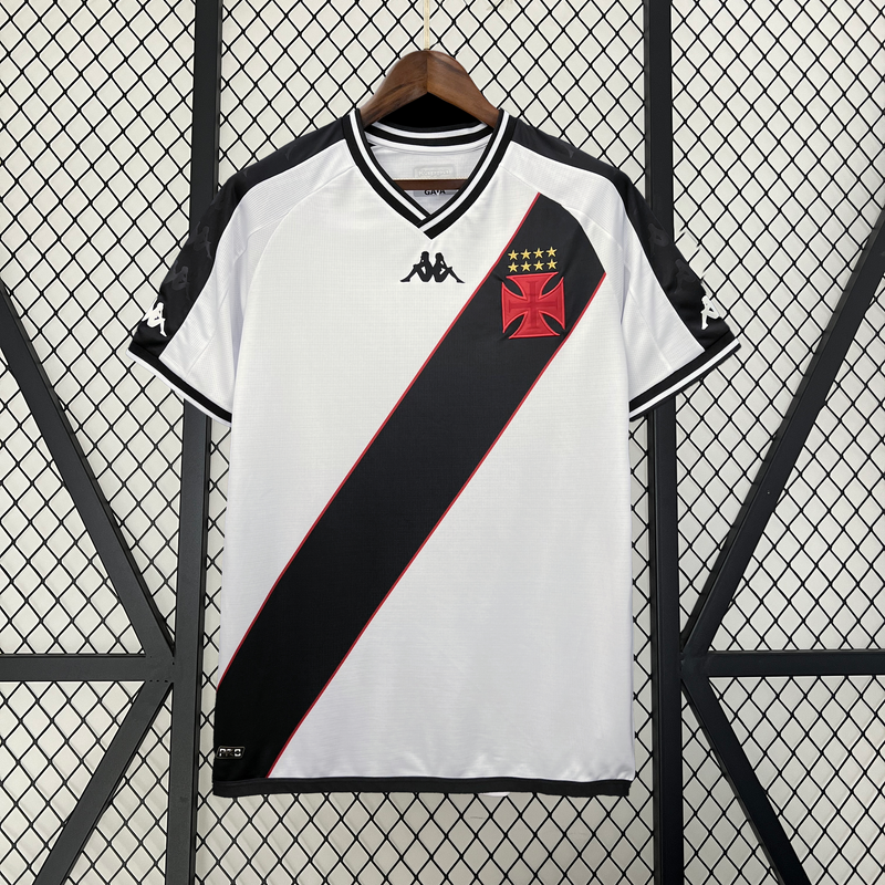 CAMISA  DO VASCO 24/25 - BRANCO E PRETO