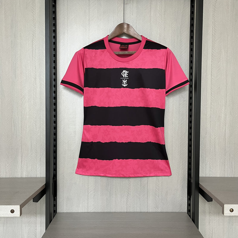 Camisa Flamengo Feminina 24/25 - Rosa