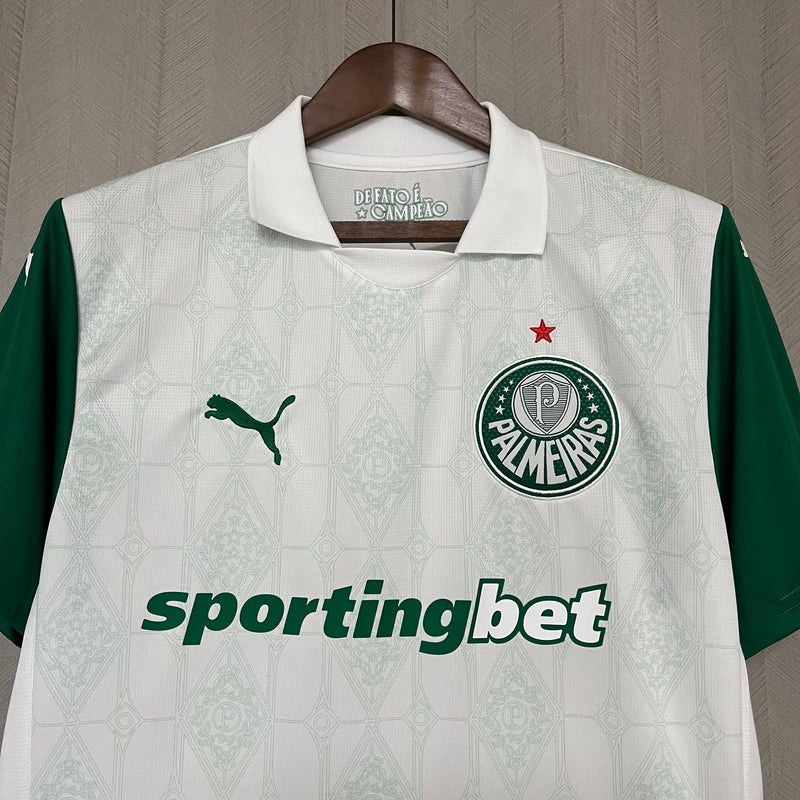 Camisa Palmeiras 2025/26 POLO - Branca