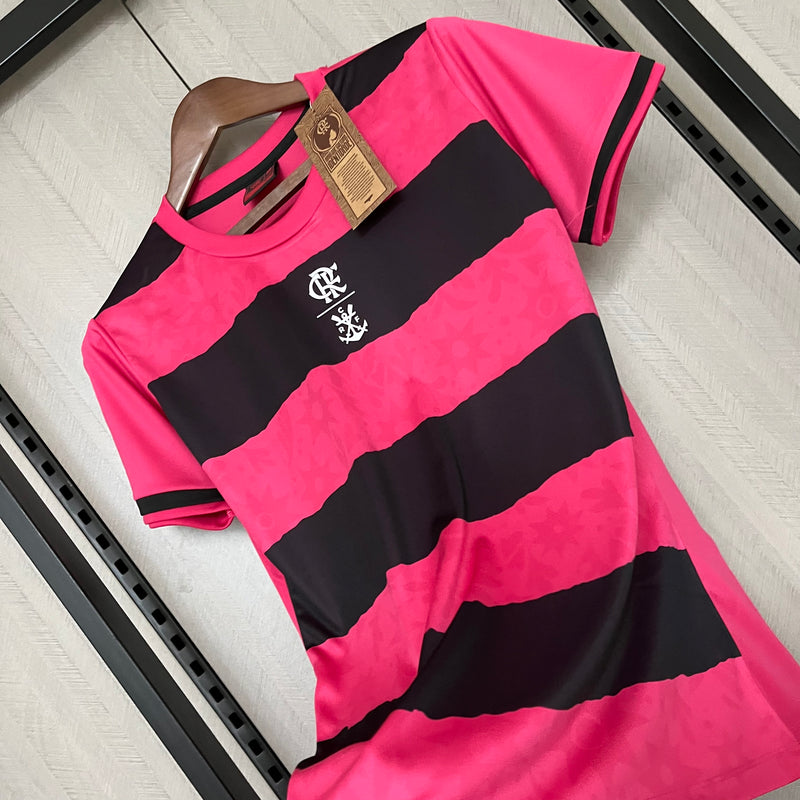 Camisa Flamengo Feminina 24/25 - Rosa