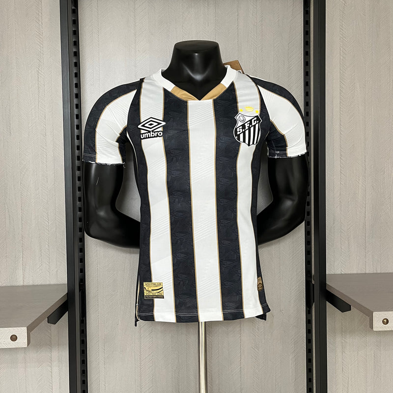 Santos Jogador Ediçao Away Jersey 2024/25