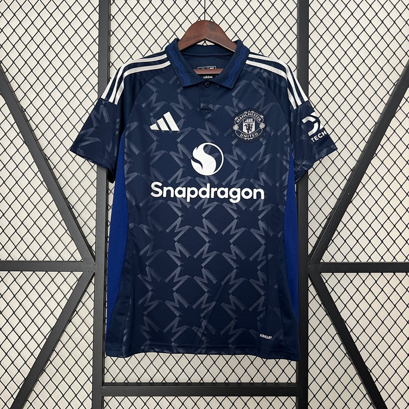 CAMISA LANÇAMENTO DO MANCHESTER UNITED 24/25 AZUL