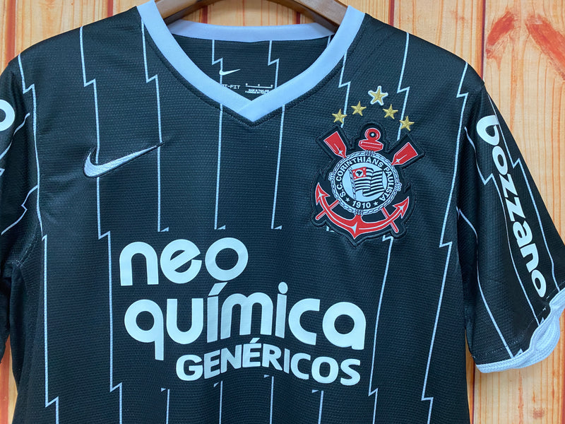 Camisa Corinthians Retrô 11/12 - Preta