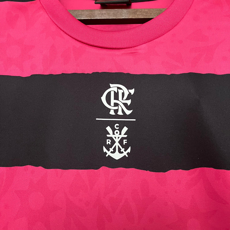 Camisa Flamengo Feminina 24/25 - Rosa