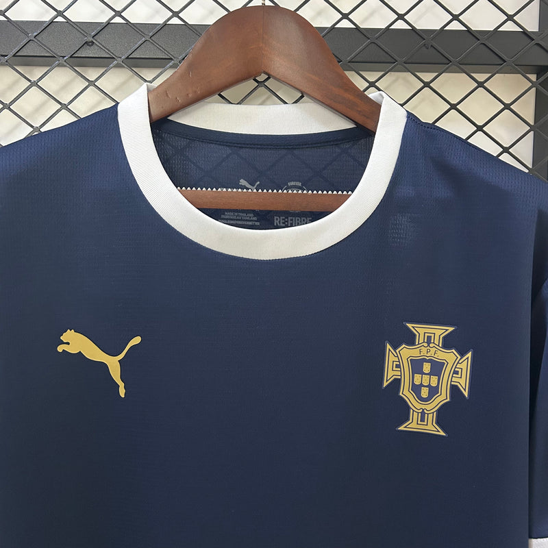 Camisa Portugal 2025 Azul - Treino