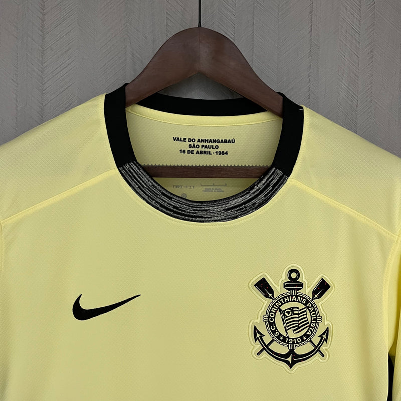 Camisa Corinthians 2023/24 Amarela - Torcedor