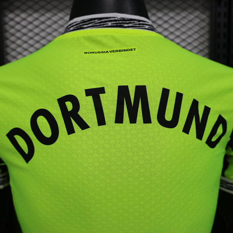 Camisa Borussia Dortmund 25/26 Verde Jogador
