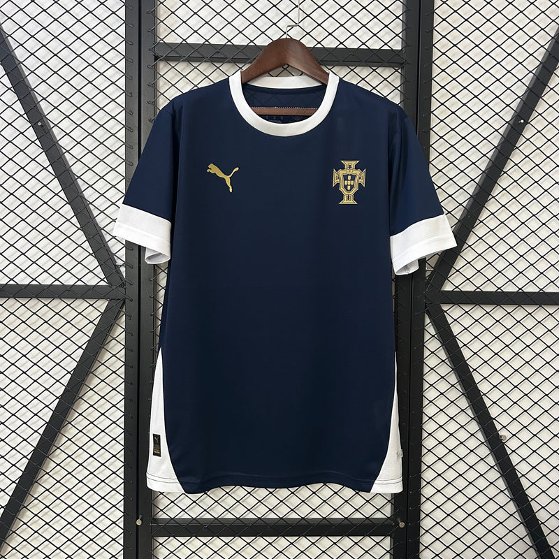Camisa Portugal 2025 Azul - Treino