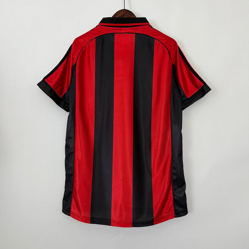 Camisa Retrô AC Milan 98/99 Home