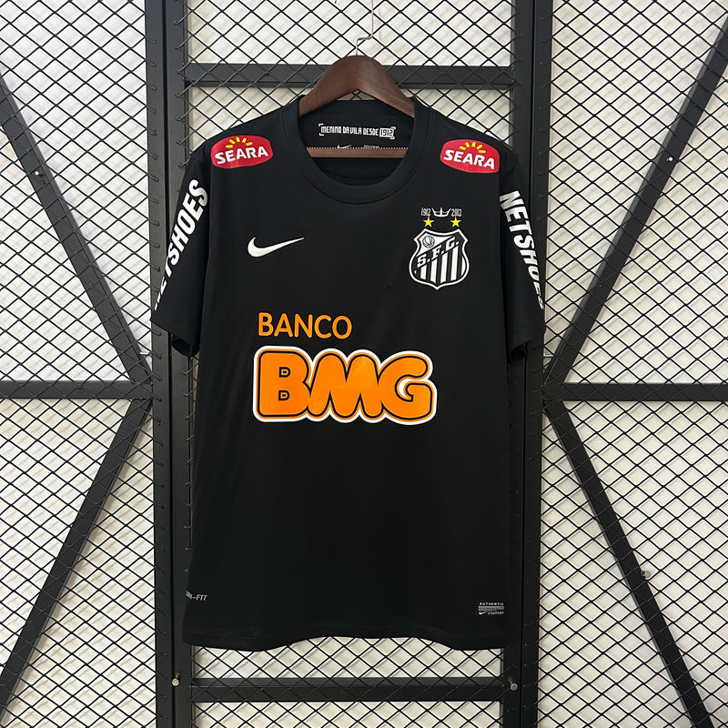 Camisa Retrô Santos 12/13 Preta