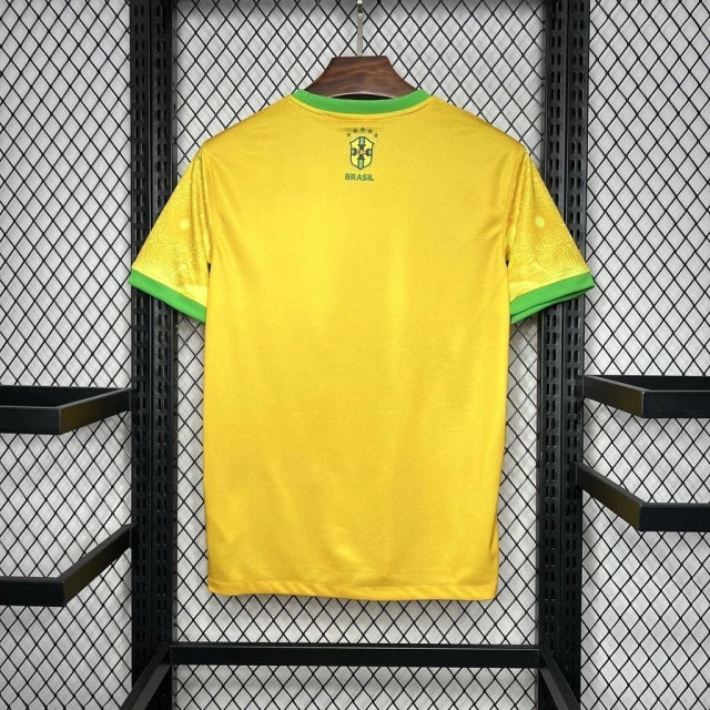 Camisa Brasil Edição Especial Cristo Redentor - Amarela