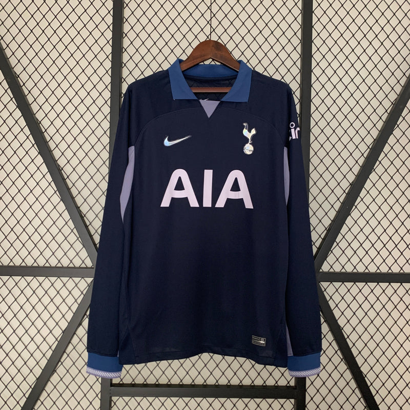 Camisa Tottenham 2024/25 Away - Manga Longa