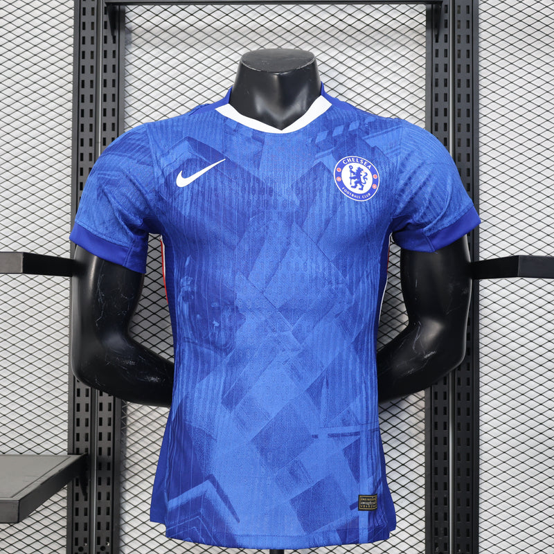 Camisa Chelsea 25/26 Azul Jogador