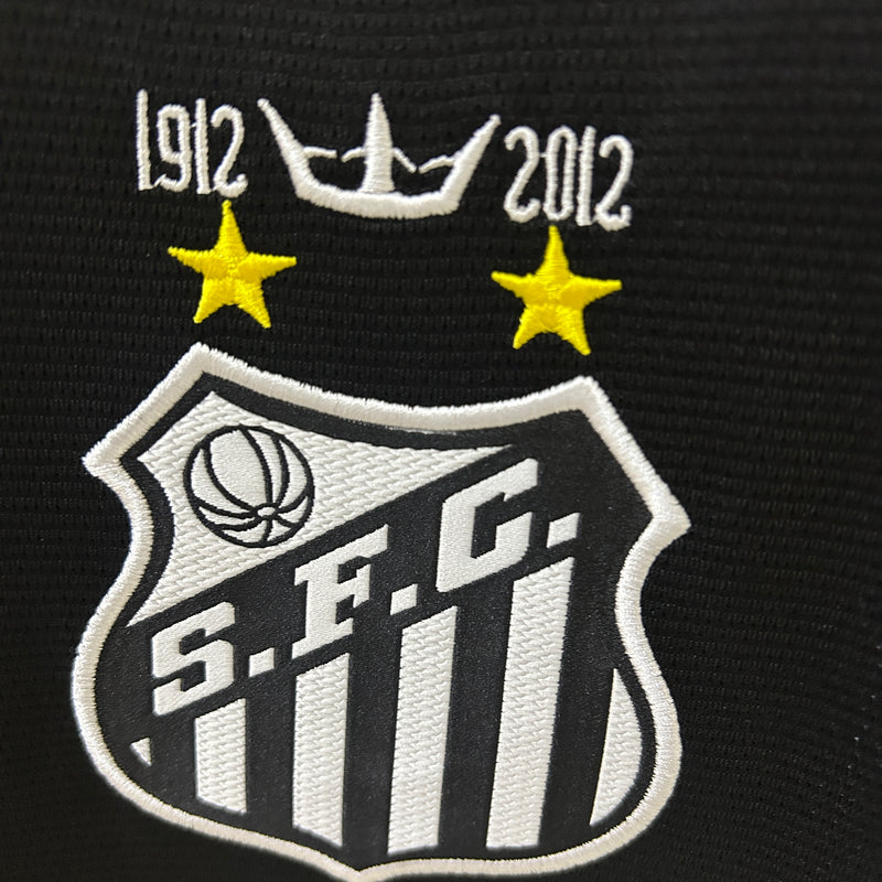 Camisa Retrô Santos 12/13 Preta