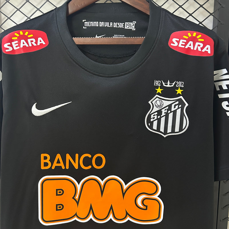 Camisa Retrô Santos 12/13 Preta