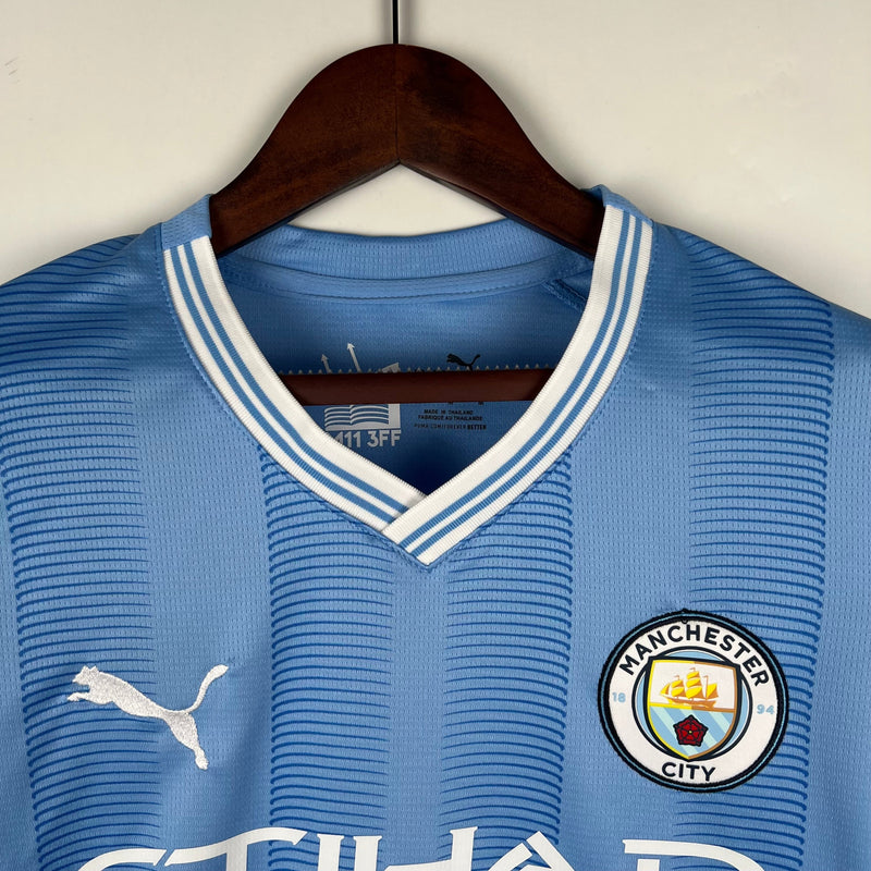 Camisa Manchester City I 23/24 - Feminina