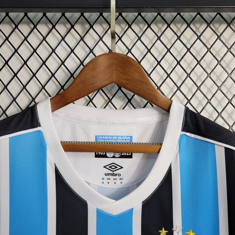 Camisa Oficial do Grêmio - 23/24 - Feminina - Versão Torcedor - Personalizável