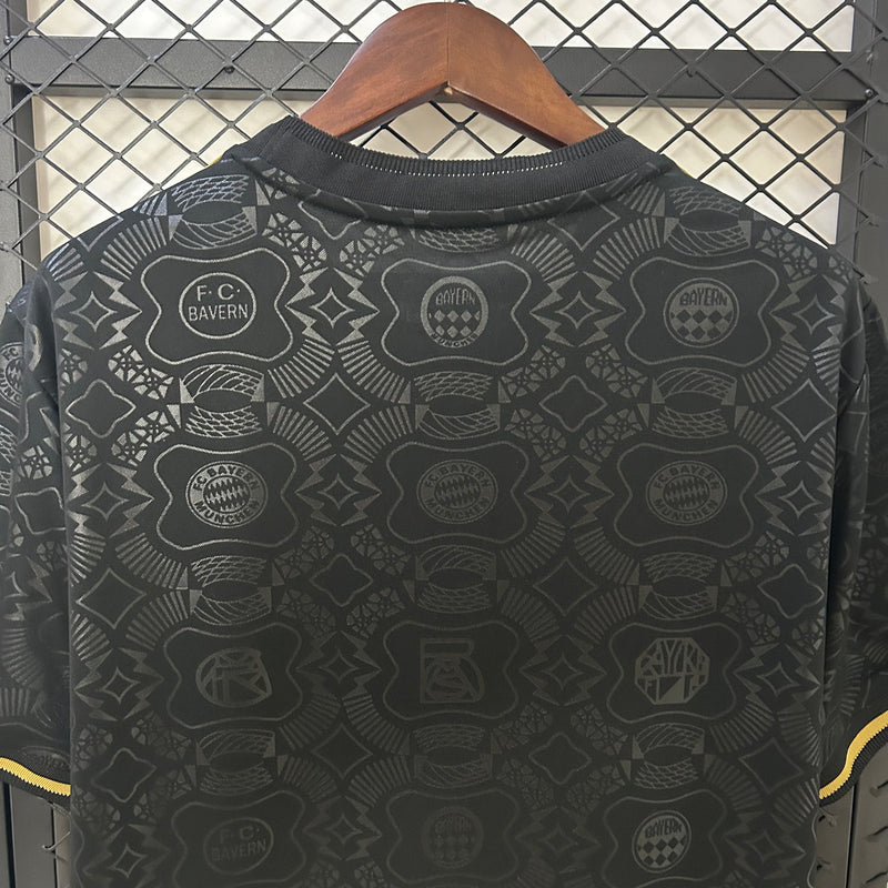 Camisa Bayern de Munique 25/26 Preta - 125º Aniversário