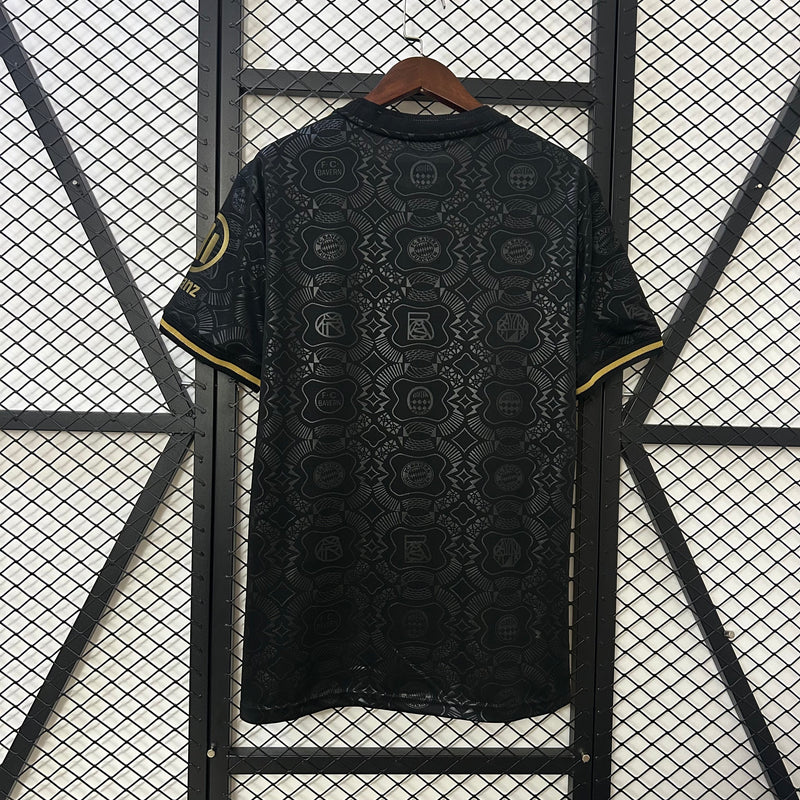 Camisa Bayern de Munique 25/26 Preta - 125º Aniversário