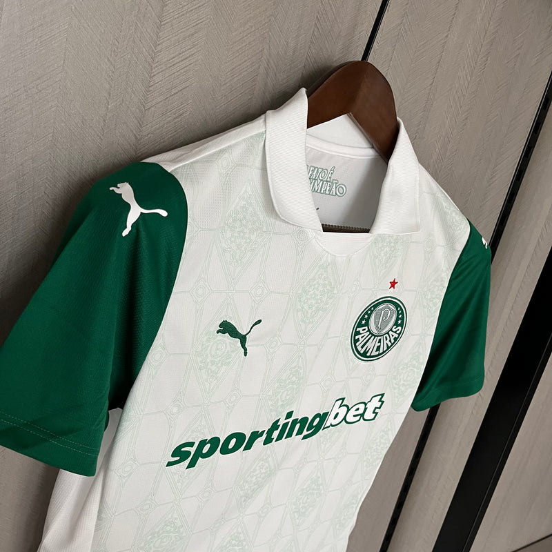 Camisa Palmeiras 2025/26 POLO Feminina - Branca