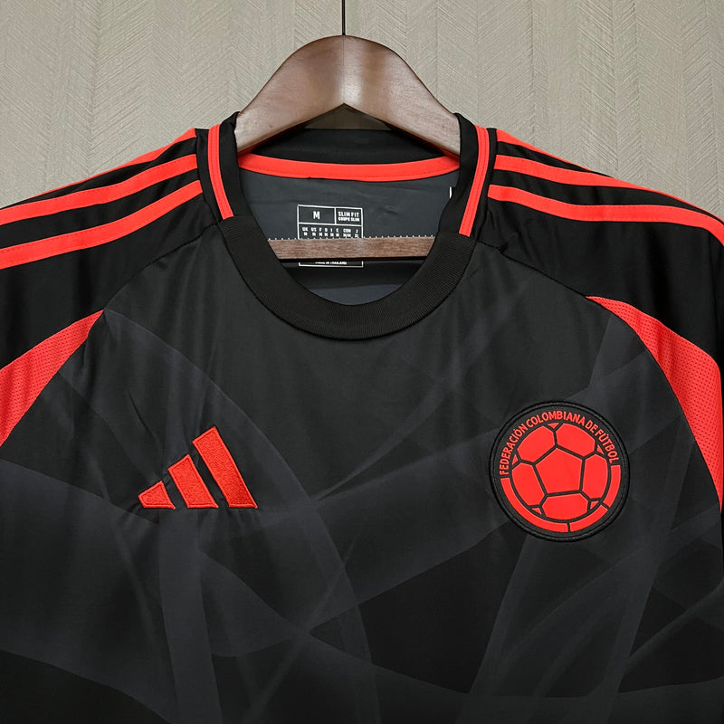 CAMISA DA COLOMBIA 2024 PRETA