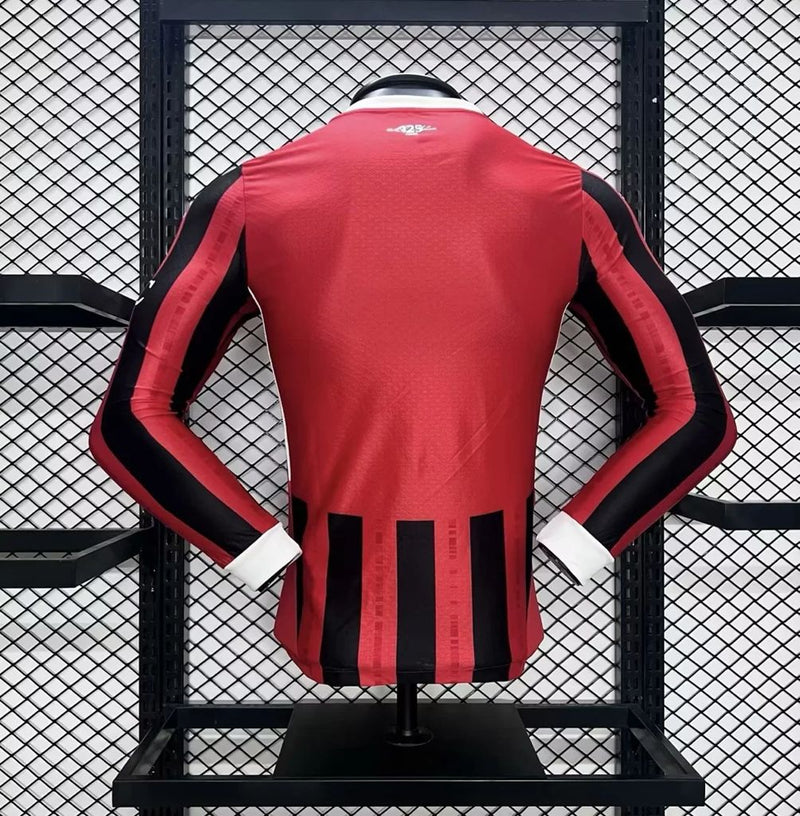 Camisa Milan 2024/25 Home - Manga Longa