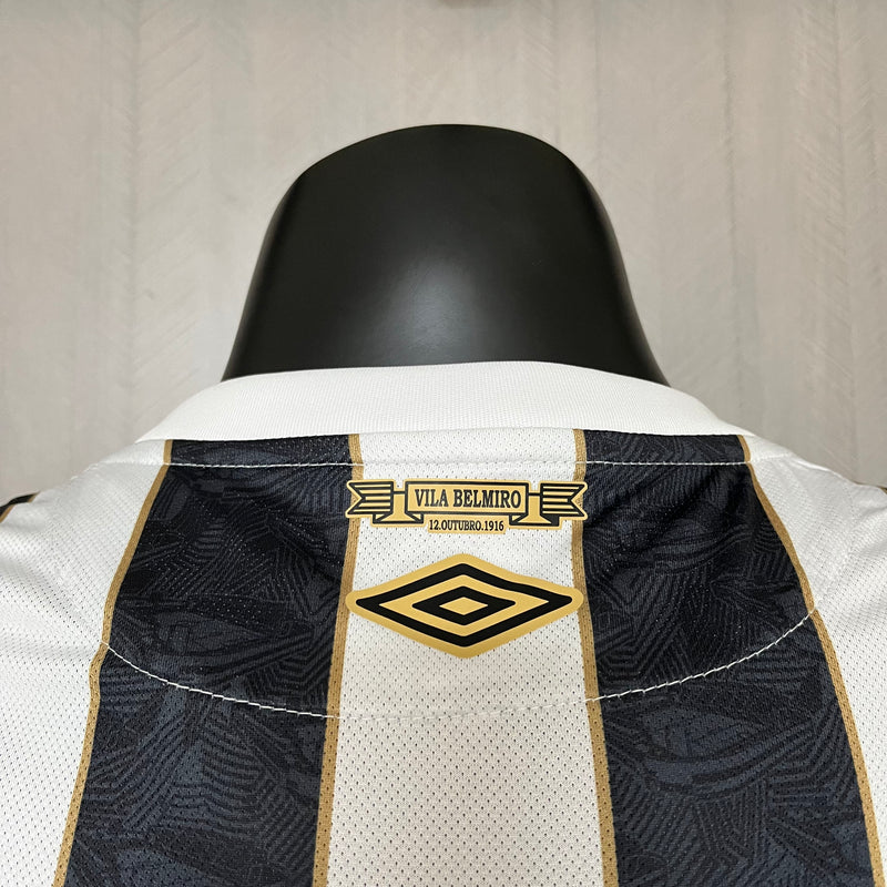 Santos Jogador Ediçao Away Jersey 2024/25