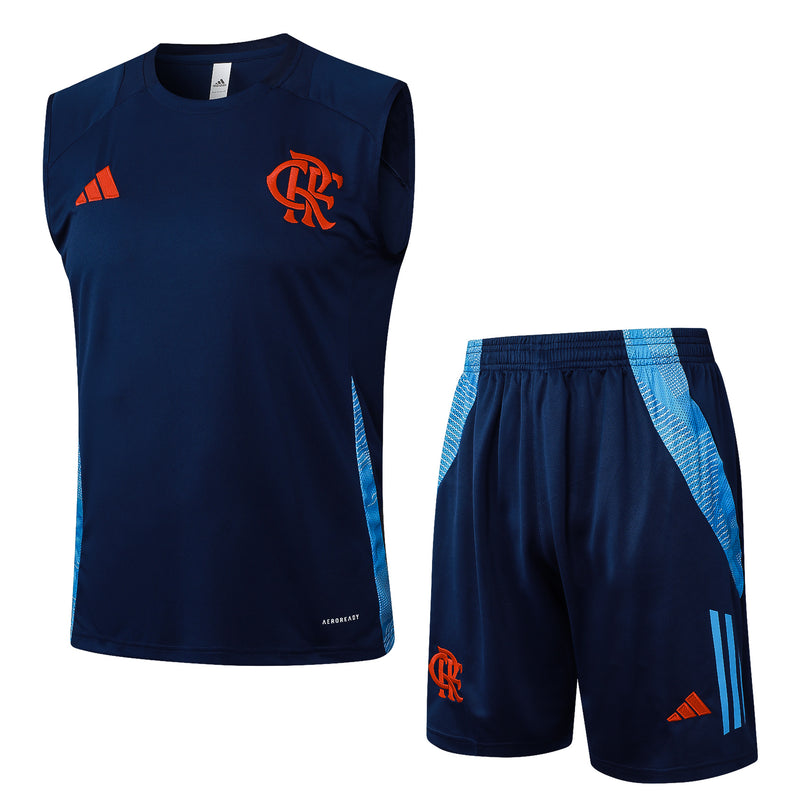 Conjunto Treino Flamengo 25/26 - Azul Marinho