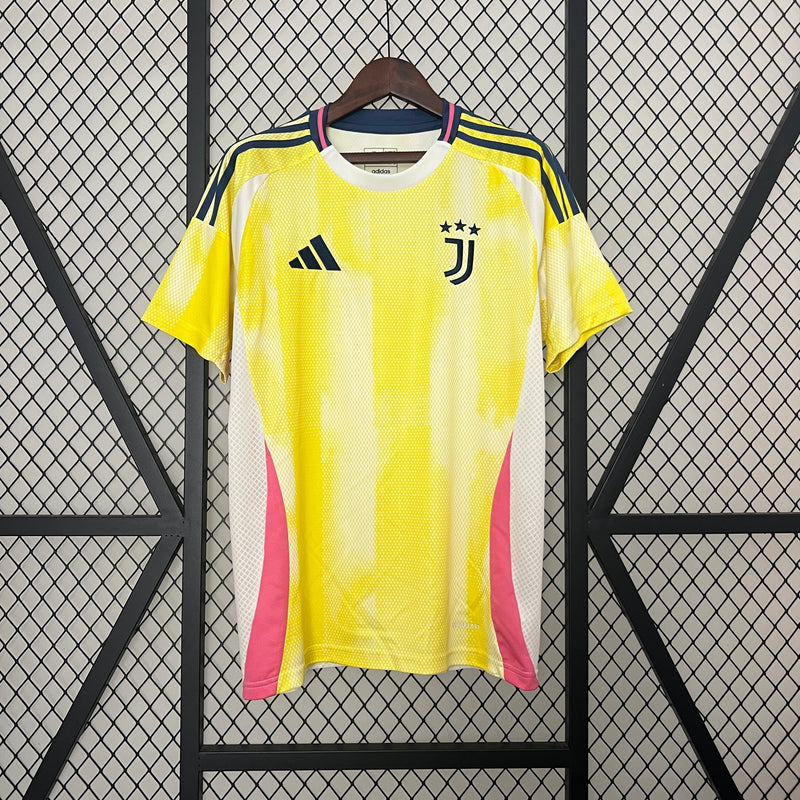 CAMISA LANÇAMENTO DA JUVENTUS 24/25 AMARELO