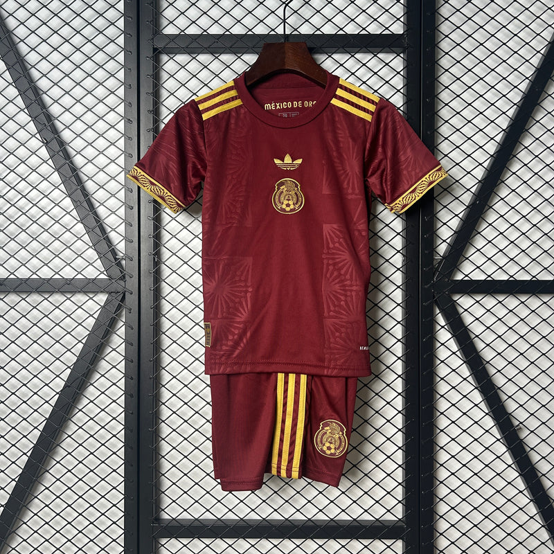 Kit Infantil México 25/26 Vermelho
