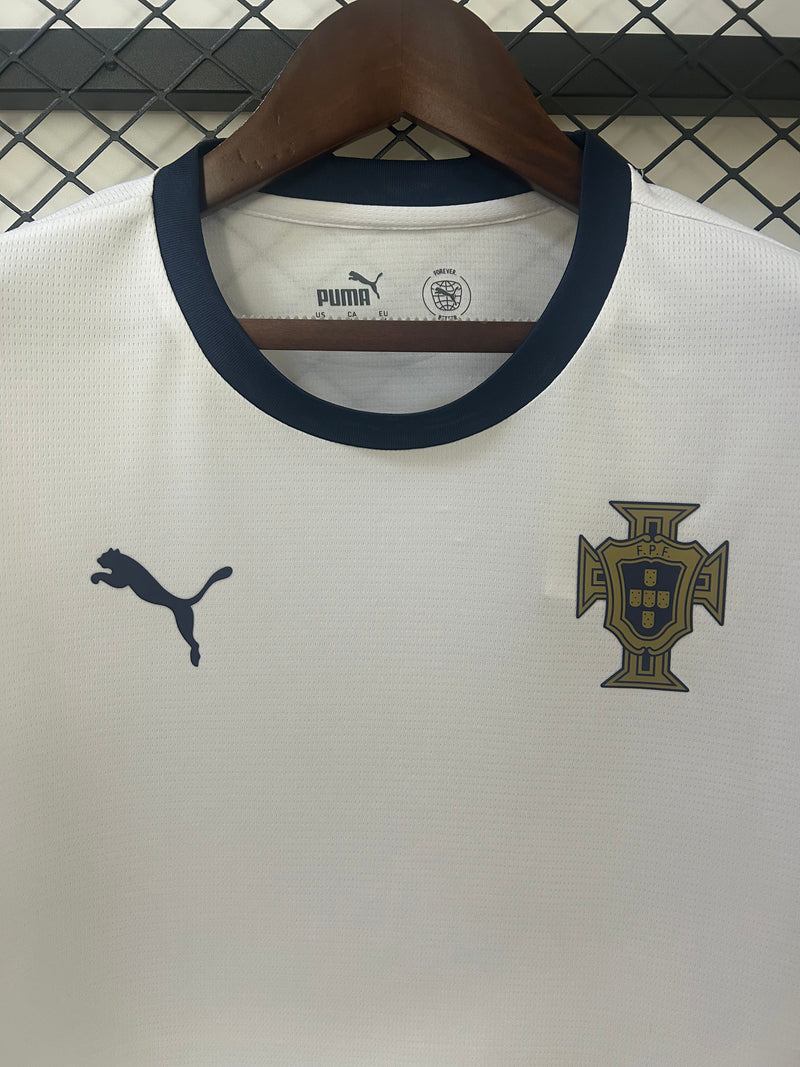 Camisa Portugal 2025 Branco - Treino