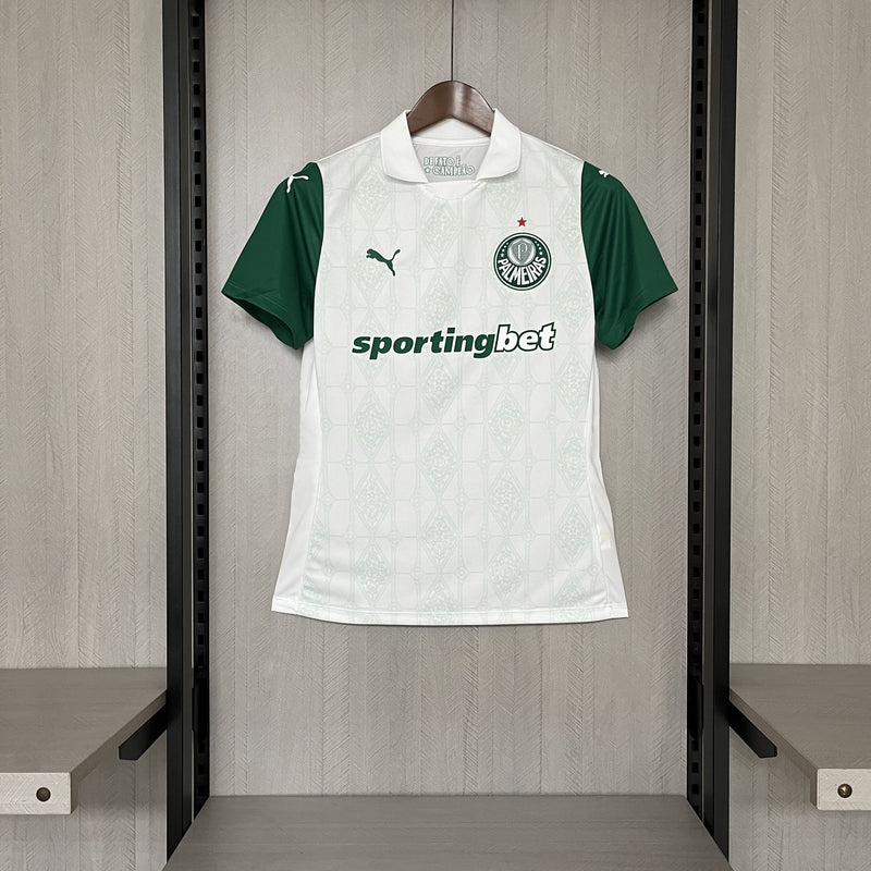 Camisa Palmeiras 2025/26 POLO Feminina - Branca