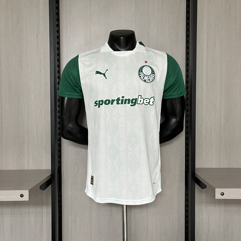 Camisa do Palmeiras Branca 25/26 - Versão Jogador